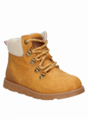 Calzado casual camel para niña, combina estilo delicado y funcionalidad en un diseño versátil.